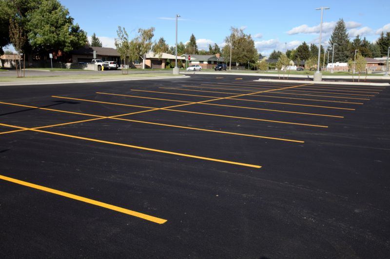 Refreshed Parking Lot