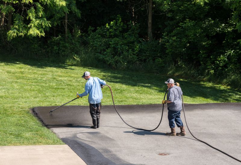 Sealcoating in Favorable Weather