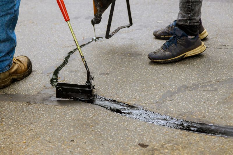 Asphalt Cracks Repair detail