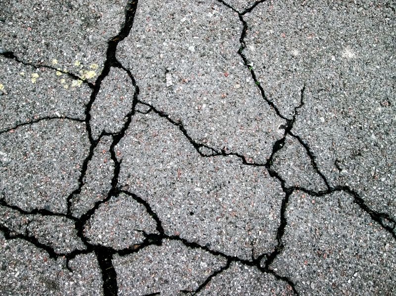 Asphalt Driveway Repair detail