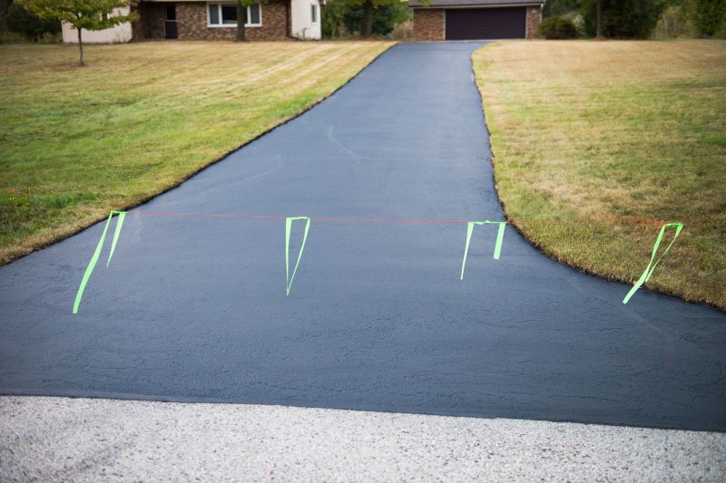 Newly Laid Asphalt Surface