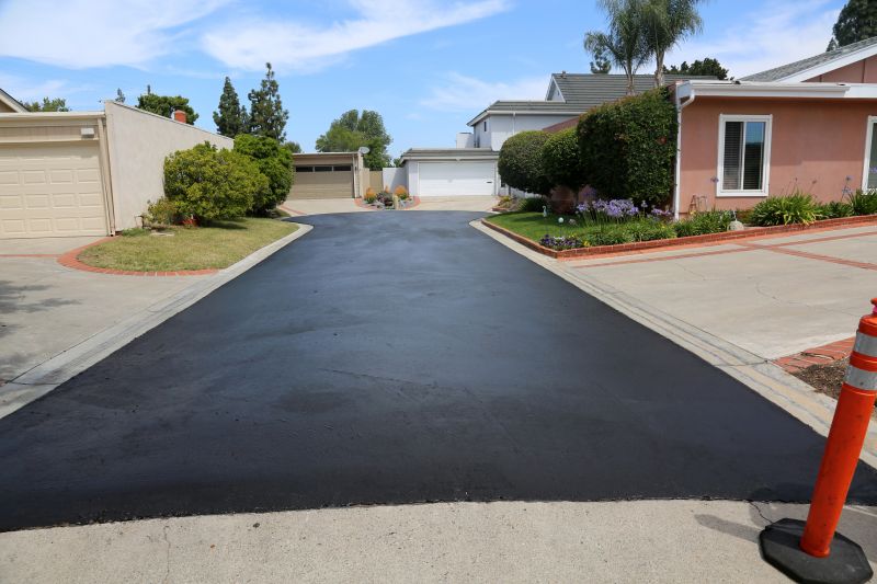 Completed Residential Asphalt Driveway